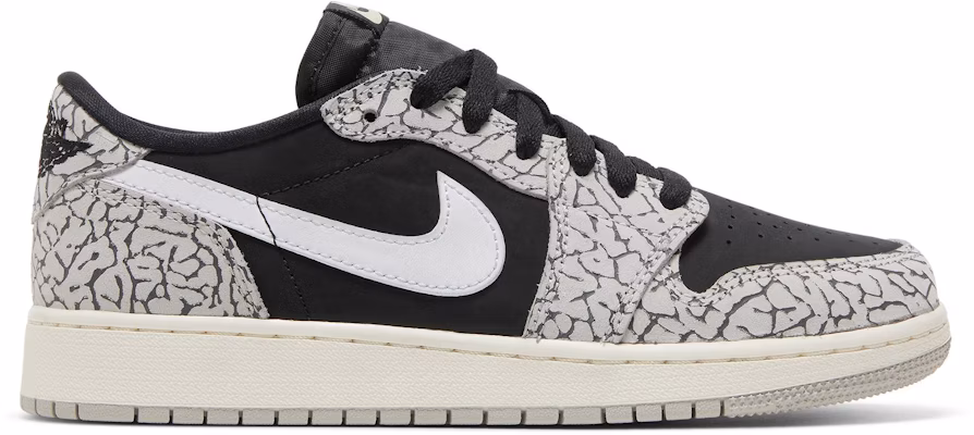 (Kanak-Kanak) Air Jordan 1 Retro Low OG 'Hitam Simen' CZ0858-001 Buy (Kanak-Kanak) Air Jordan 1 Retro Low OG 'Hitam Simen' CZ0858-001