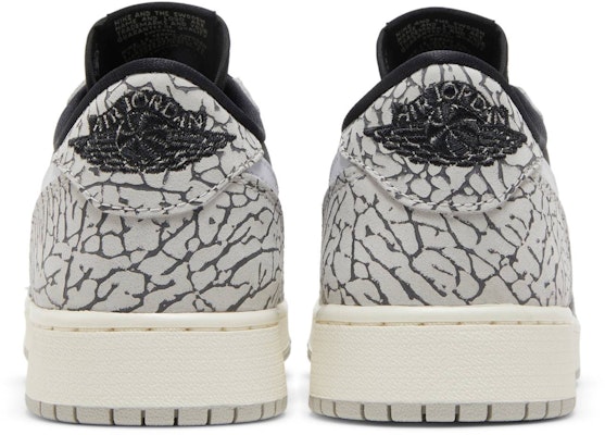 (Kanak-Kanak) Air Jordan 1 Retro Low OG 'Hitam Simen' CZ0858-001 Details for (Kanak-Kanak) Air Jordan 1 Retro Low OG 'Hitam Simen' CZ0858-001