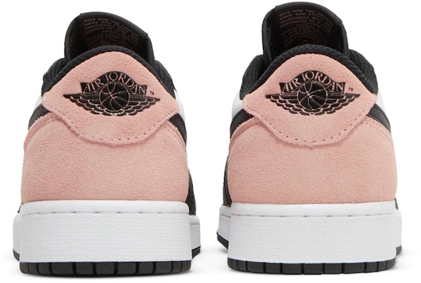 (Grade School) Air Jordan 1 復古低筒 OG '漂白珊瑚' CZ0858-061 Details for (Grade School) Air Jordan 1 復古低筒 OG '漂白珊瑚' CZ0858-061