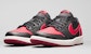 (Kanak-Kanak) Air Jordan 1 Retro Low OG 'Bred' 709999-001