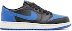 Buy (Kanak-Kanak) Air Jordan 1 Retro Low OG BG 'Hitam Varsiti Diraja' 709999-004