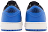 Details for (Kanak-Kanak) Air Jordan 1 Retro Low OG BG 'Hitam Varsiti Diraja' 709999-004