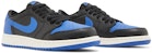 (Kanak-Kanak) Air Jordan 1 Retro Low OG BG 'Hitam Varsiti Diraja' 709999-004