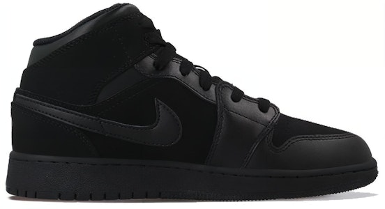 (Sekolah Dasar) Air Jordan 1 Retro Mid 'Hitam Abu Gelap' 554725-050 Order (Sekolah Dasar) Air Jordan 1 Retro Mid 'Hitam Abu Gelap' 554725-050