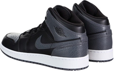 GS エアジョーダン1 MID 黒灰 (Ea Jōdan 1 MID Kurohai) 554725-041 Shop GS エアジョーダン1 MID 黒灰 (Ea Jōdan 1 MID Kurohai) 554725-041