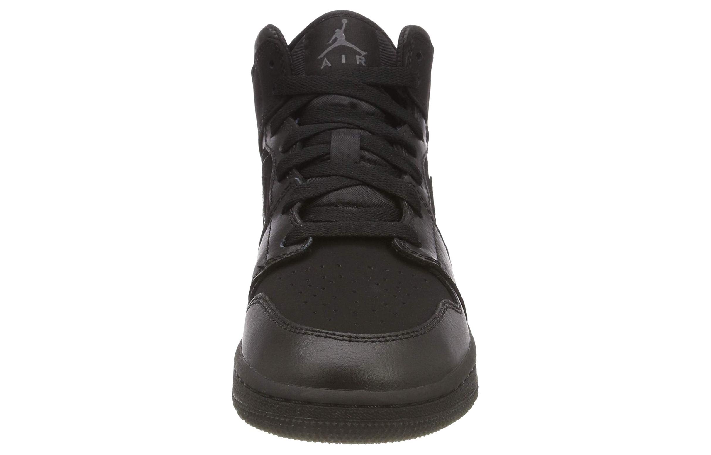 Shop (Sekolah Dasar) Air Jordan 1 Retro Mid 'Hitam Abu Gelap' 554725-050