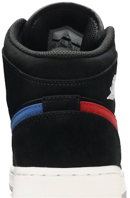 (大童款) Air Jordan 1 中帮复刻版 '黑大学红' 554725-065 Sizing (大童款) Air Jordan 1 中帮复刻版 '黑大学红' 554725-065
