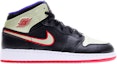 Buy (Kanak-Kanak) Air Jordan 1 Retro Mid 'Bred Metallic Emas' 554725-013