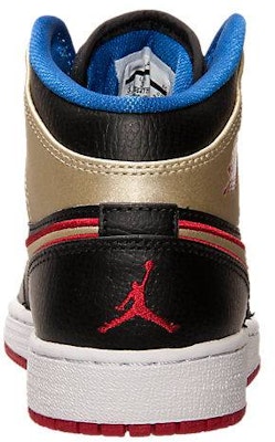 (Kanak-Kanak) Air Jordan 1 Retro Mid 'Bred Metallic Emas' 554725-013 Purchase (Kanak-Kanak) Air Jordan 1 Retro Mid 'Bred Metallic Emas' 554725-013