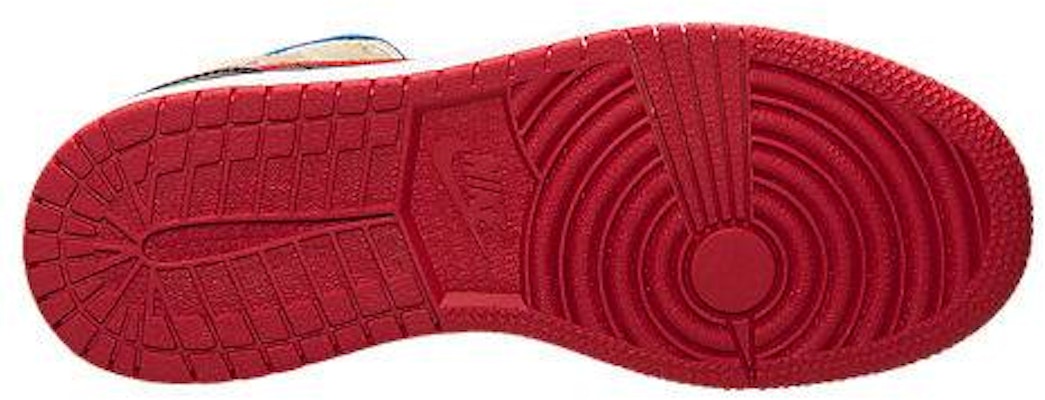 (Kanak-Kanak) Air Jordan 1 Retro Mid 'Bred Metallic Emas' 554725-013 Sizing (Kanak-Kanak) Air Jordan 1 Retro Mid 'Bred Metallic Emas' 554725-013