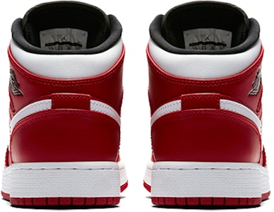 (Anak-Anak) Air Jordan 1 Retro Mid 'Chicago Gym Merah Putih' 2018 554725-605 Shop (Anak-Anak) Air Jordan 1 Retro Mid 'Chicago Gym Merah Putih' 2018 554725-605