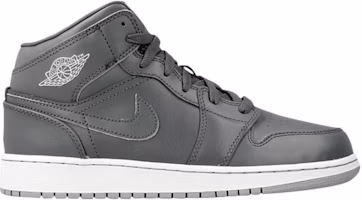 (Grade School) Air Jordan 1 Retro Mid 'Cool Grey Wolf Grey' 554725-031 (Grade School) Air Jordan 1 Retro Mid 'Cool Grey Wolf Grey' 554725-031
