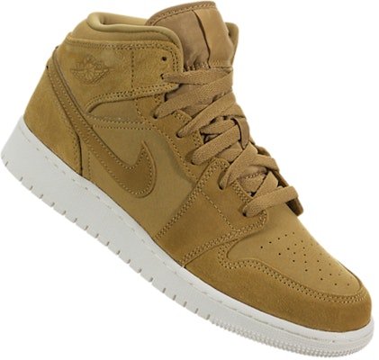 (小童款) Air Jordan 1 复古中帮 '金色丰收' 554725-725 Shop (小童款) Air Jordan 1 复古中帮 '金色丰收' 554725-725