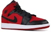 Order (大童)Air Jordan 1 复刻中帮“健身红” 554725-610