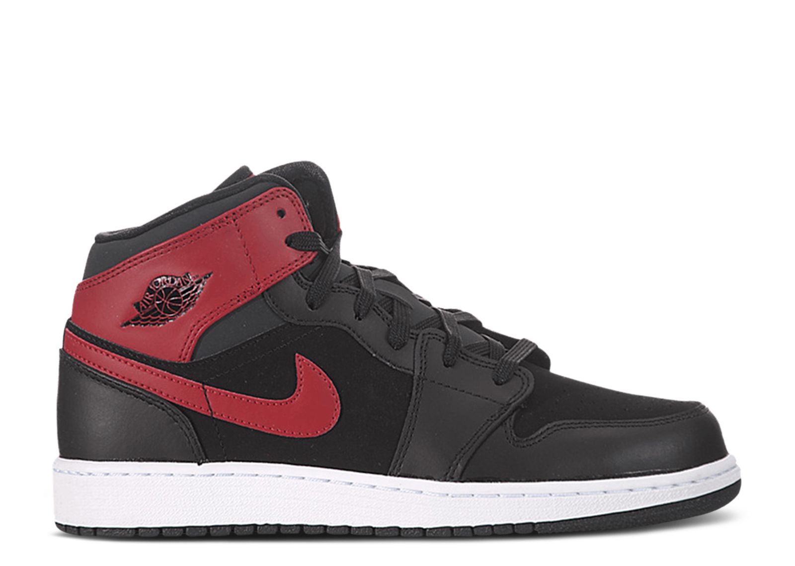 (Grade School) Air Jordan 1 Retro Mid 'Gym Red Anthracite' 554725-024