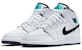(Grade School) Air Jordan 1 Retro Mid 'Hyper Jade' 554725-122