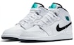 Order (Grade School) Air Jordan 1 Retro Mid 'Hyper Jade' 554725-122