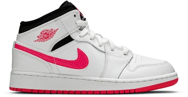 (Grade School) Air Jordan 1 Retro Mid 'Hyper Pink' 555112-106 (Grade School) Air Jordan 1 Retro Mid 'Hyper Pink' 555112-106