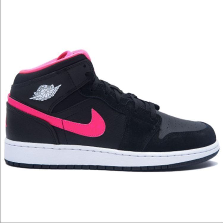 Order （大童款）Air Jordan 1 复刻中帮 '亮粉紅' 555112-039