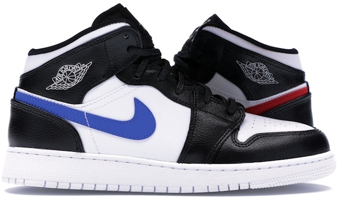 (中大童款) Air Jordan 1 Retro Mid '多色 Swoosh' 554725-052 Buy (中大童款) Air Jordan 1 Retro Mid '多色 Swoosh' 554725-052