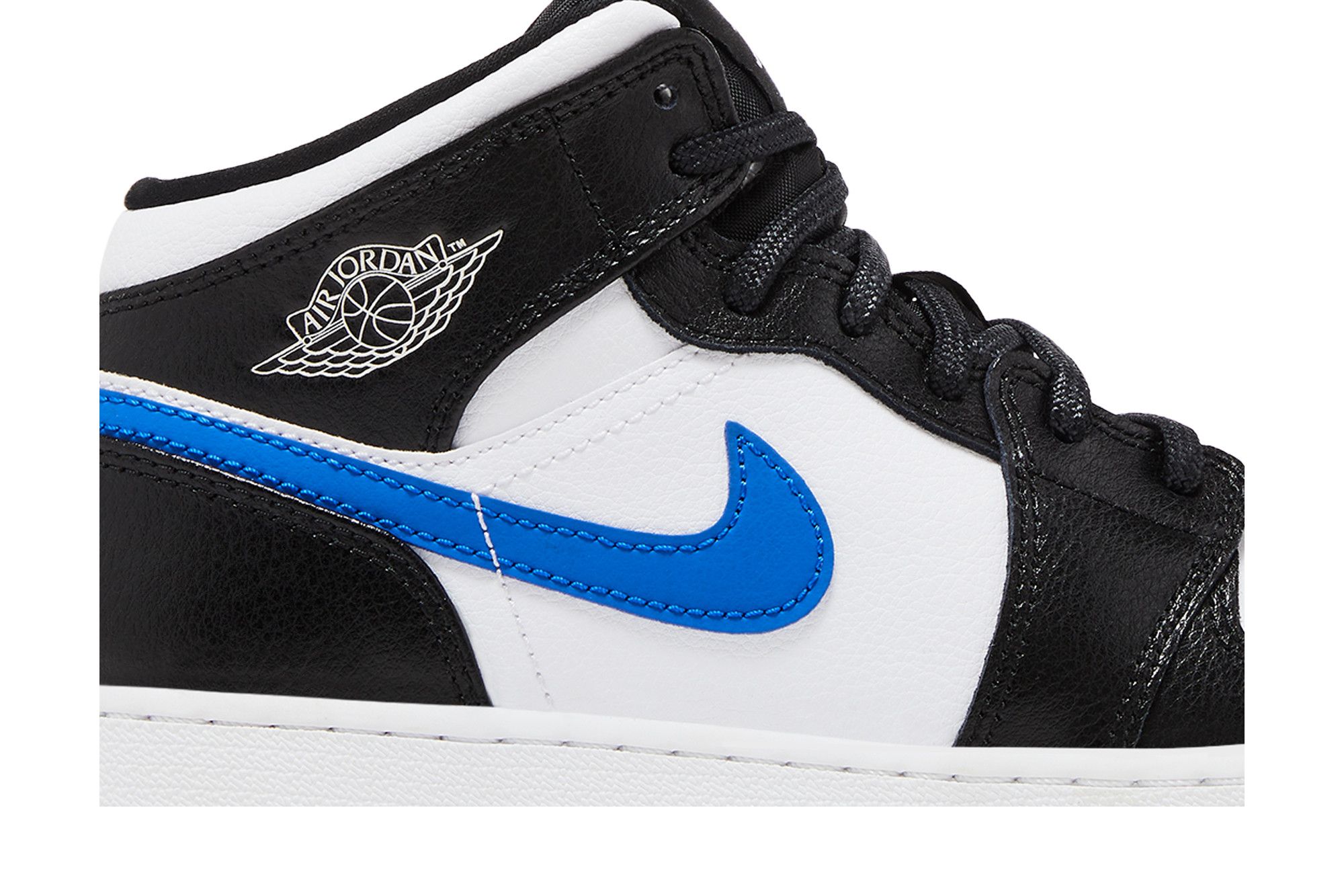 Order Air Jordan 1 Retro Mid (Grade School) 'Multi-Color Swoosh' - Niño / Niña 554725-052