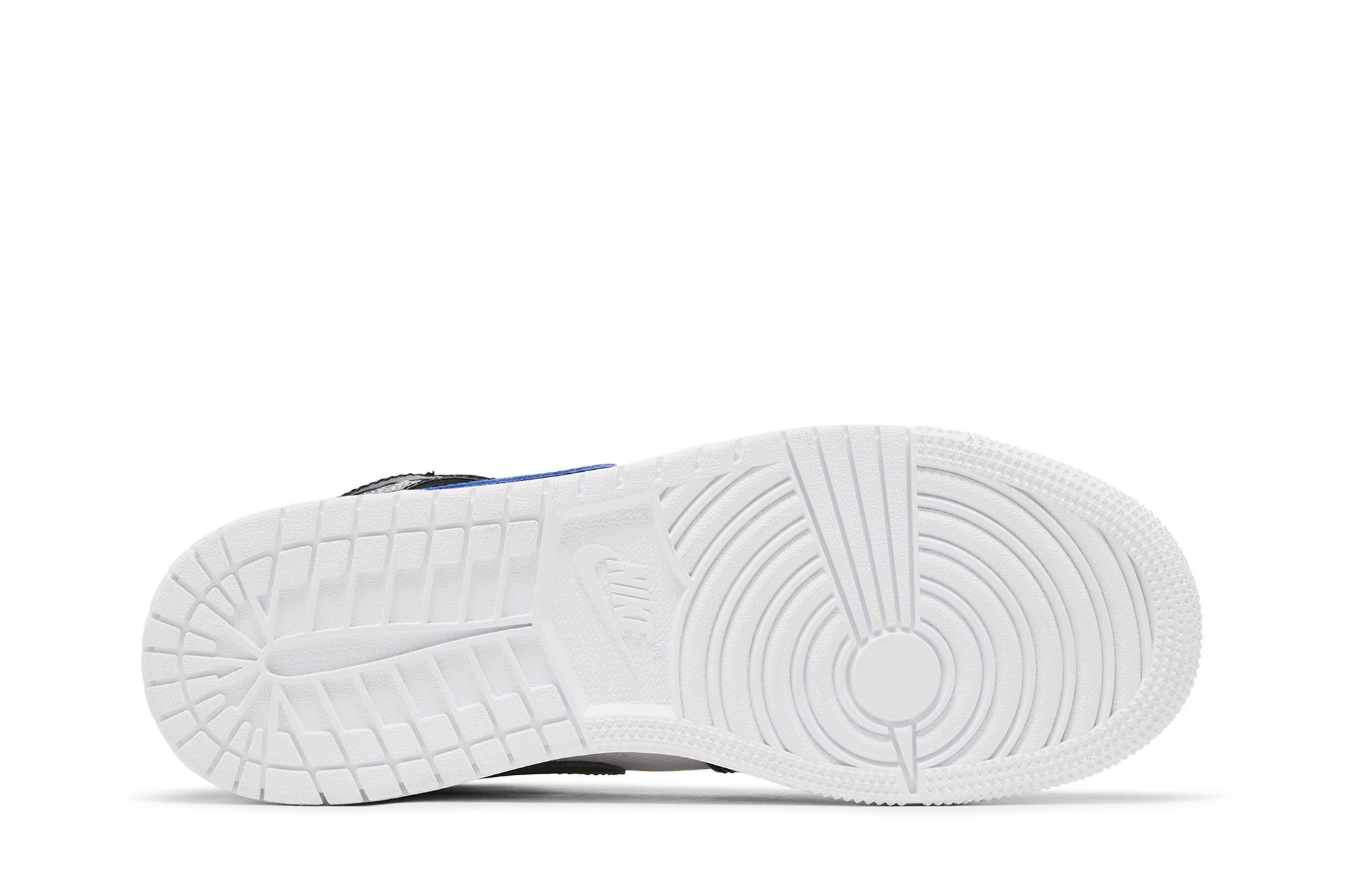 Shop Air Jordan 1 Retro Mid (Grade School) 'Multi-Color Swoosh' - Niño / Niña 554725-052