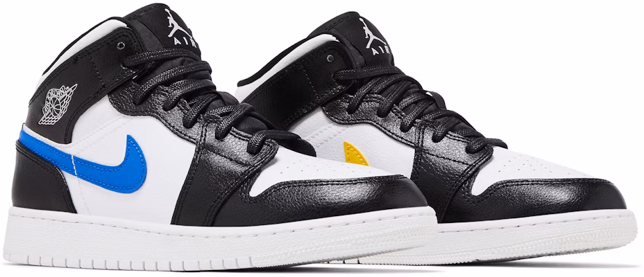 (GS) 에어 조던 1 레트로 미드 '멀티 스우시' 554725-052 Cheap (GS) 에어 조던 1 레트로 미드 '멀티 스우시' 554725-052