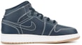 Order (Kanak-Kanak) Air Jordan 1 Retro Mid 'Obsidian' 554725-402