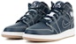 (Kanak-Kanak) Air Jordan 1 Retro Mid 'Obsidian' 554725-402