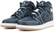 Shop (Kanak-Kanak) Air Jordan 1 Retro Mid 'Obsidian' 554725-402