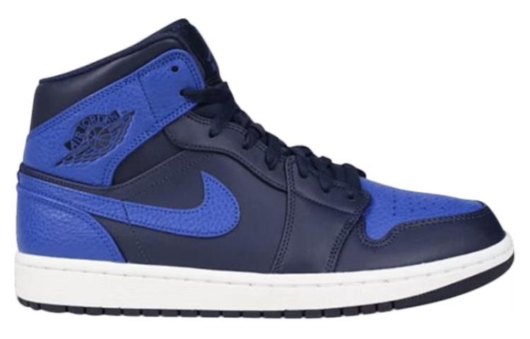 Order (Grade School) Air Jordan 1 Retro Mid '深藍皇家藍' 554725-412