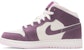 (Kanak-Kanak) Air Jordan 1 Retro Mid 'Pro Purple' 555112-500