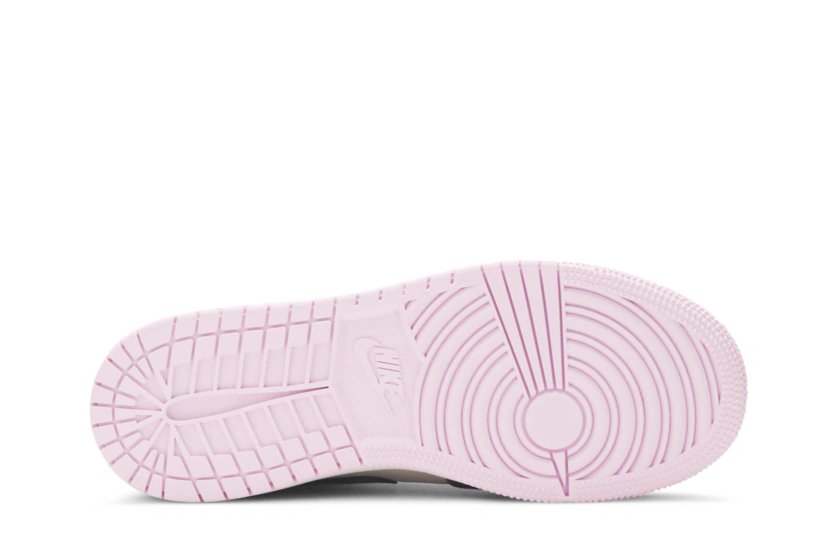 (Grade School) Air Jordan 1 Retro Mid 'Pro Purple' 555112-500