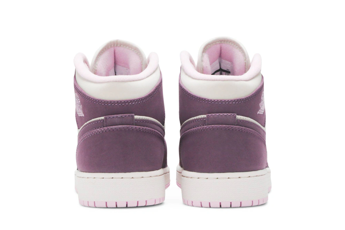 (Grade School) Air Jordan 1 Retro Mid 'Pro Purple' 555112-500
