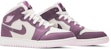 (Kanak-Kanak) Air Jordan 1 Retro Mid 'Pro Purple' 555112-500