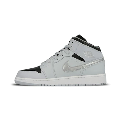 (GS) Jordan 1 Retro Mid 'Pure Platinum'