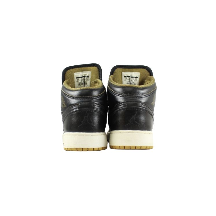 Lookbook (Ana Grade) Air Jordan 1 Retro Mid 'Royalty Black' 554725-042