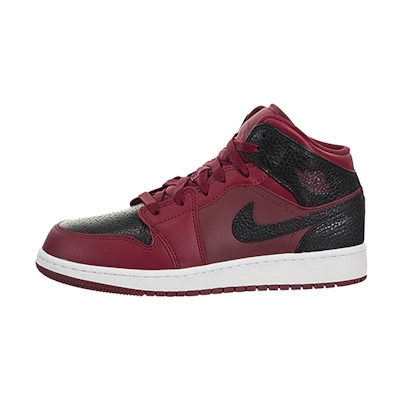 (GS) Jordan 1 Retro Mid 'Team Red Black'
