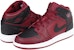 (Grade School) Air Jordan 1 Retro Mid 'Team Red Black' 554725-601