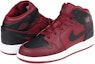 Order (Grade School) Air Jordan 1 Retro Mid 'Team Red Black' 554725-601