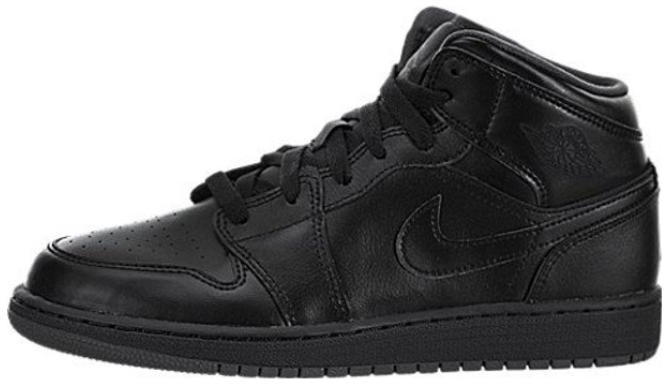 air-jordan-1-retro-mid-triple-black-gs