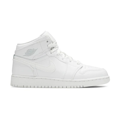 (GS) Jordan 1 Retro Mid 'Triple White'