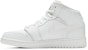 (Grade School) Air Jordan 1 Retro Mid 'White' 554725-110