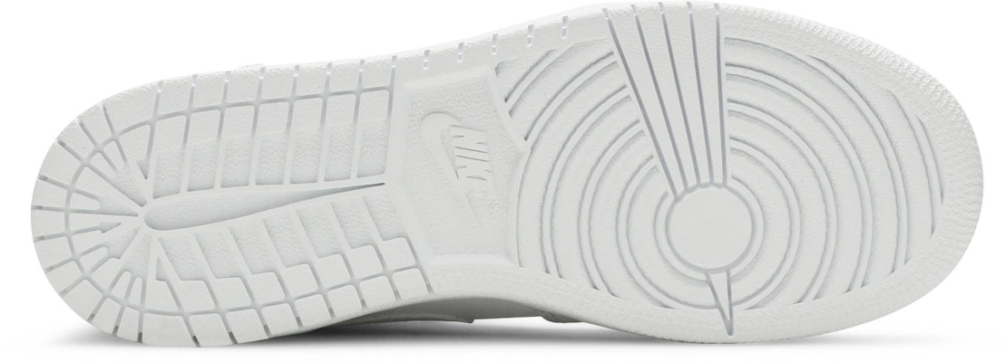 (小學) Air Jordan 1 復刻中筒 '白色' 554725-110 Shop (小學) Air Jordan 1 復刻中筒 '白色' 554725-110