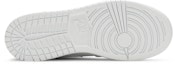 Shop (Grade School) Air Jordan 1 Retro Mid 'White' 554725-110