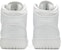 (Grade School) Air Jordan 1 Retro Mid 'White' 554725-110