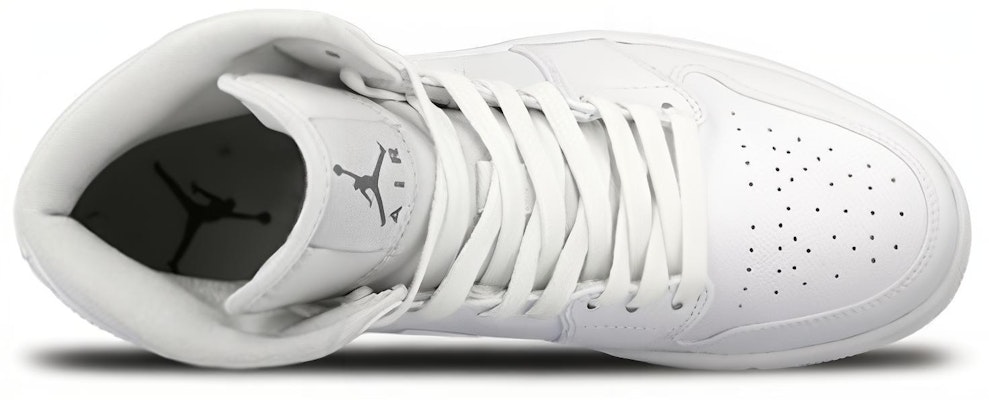 (Grade School) Air Jordan 1 Retro Mid 'White Cool Grey' 554725-102 Purchase (Grade School) Air Jordan 1 Retro Mid 'White Cool Grey' 554725-102