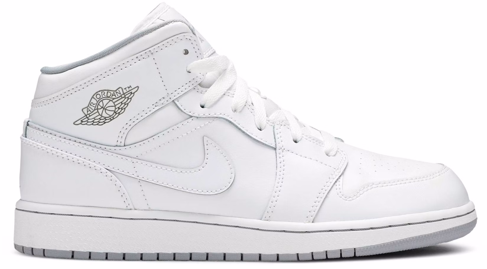 Nike air jordan 1 2025 retro mid white wolf grey