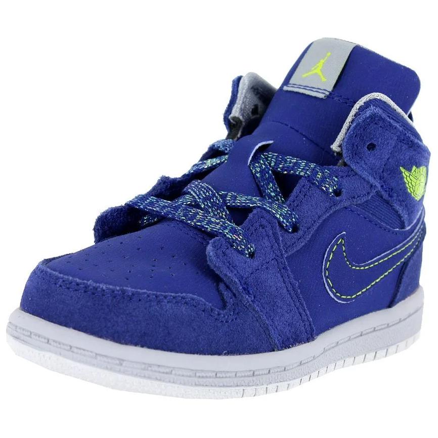 (GS) Jordan 1 Retro Mid GG 'Deep Royal Blue' 圖 3