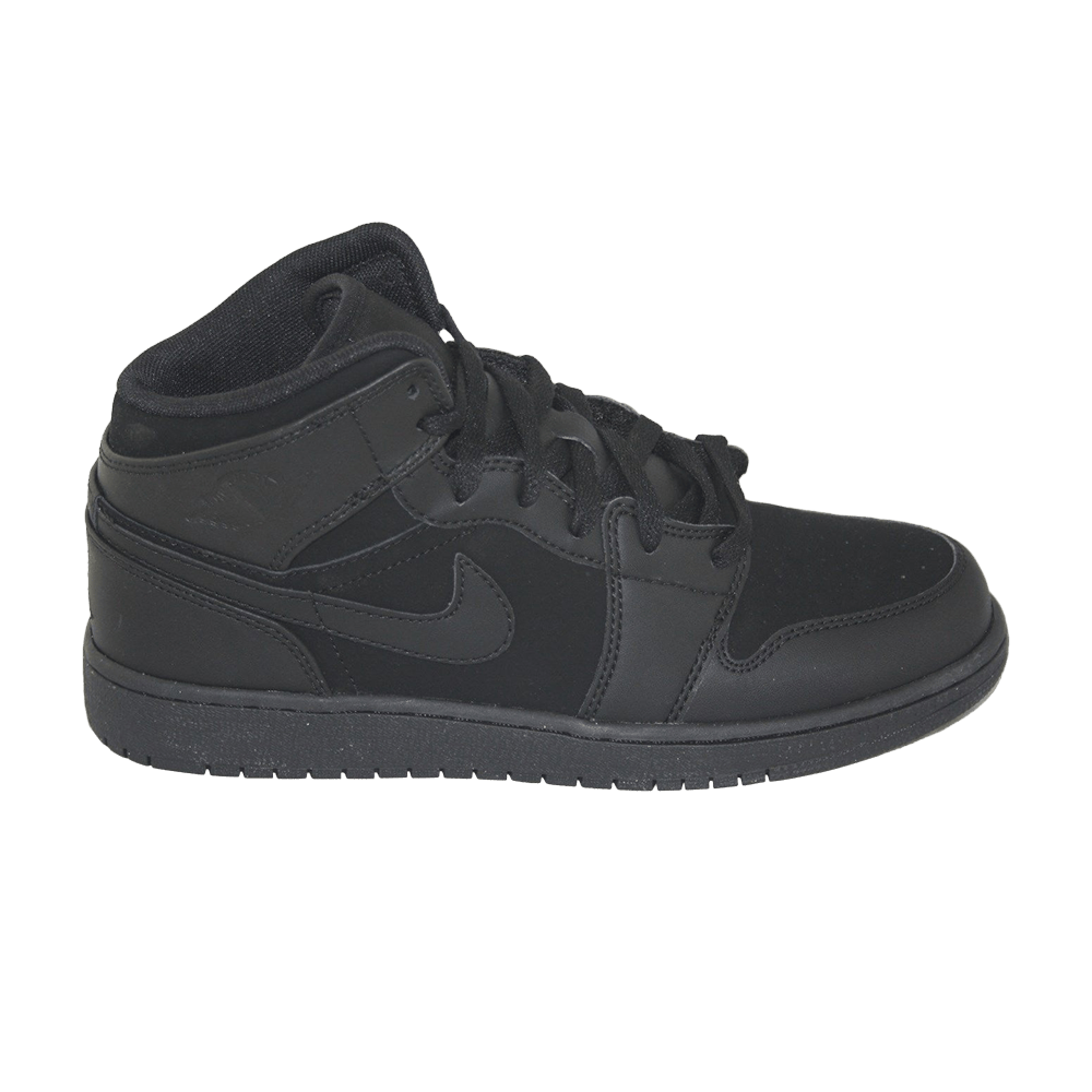 (Grade School) Air Jordan 1 Retro Phat 'Black' 364771-020